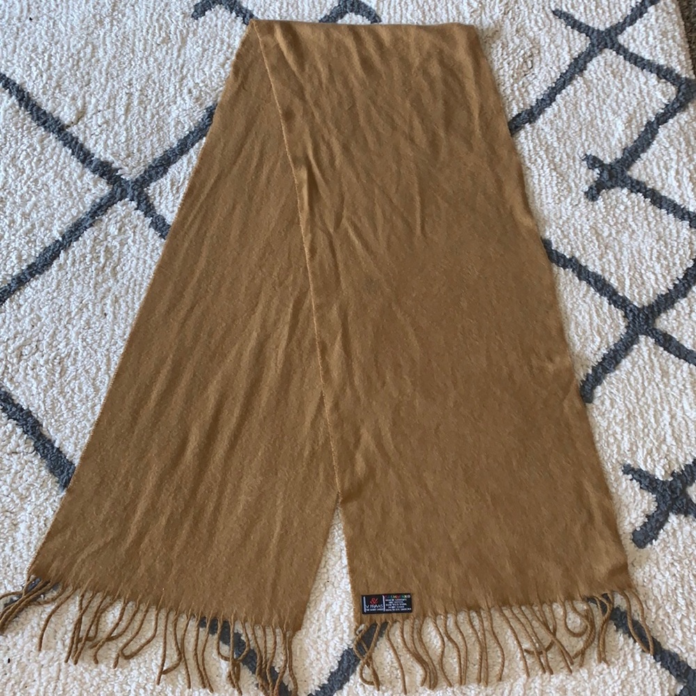 Tan Cashmink Scarf
